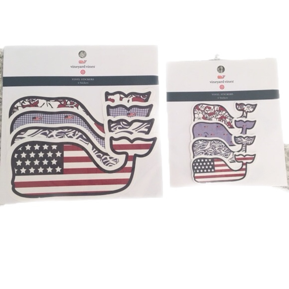 VINEYARD VINES FOR TARGET STICKERS DECALS NWT